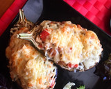 Foto del paso 5 de la receta: Berenjenas rellenas de pollo