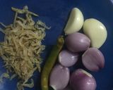Foto langkah ke 3 dari resep Tumis Buncis dengan Ikan Asin Gabus.