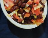 राजमा सलाद (Rajma salad recipe in Hindi) रेसिपी चरण 4 फोटो