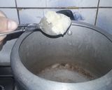 A picture of step 2 of Sweet Potato in jaggery.