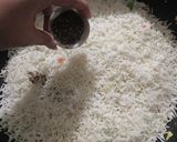 A picture of step 4 of Chinese rice.