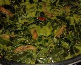 Foto langkah ke 9 dari resep Daun ubi tumbuk (daun singkong santan).