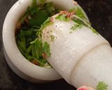 A picture of step 3 of Paneer Thecha.
