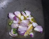 A picture of step 1 of Daliya Upma (millet).