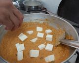 A picture of step 9 of LowCal Matar Paneer /Green Peas and Cottage Cheese Curry.