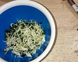A picture of step 2 of Crispy onion cabbage pakora.
