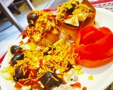 A picture of step 3 of Bread Katori Chaat.