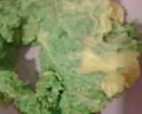 Foto langkah ke 3 dari resep Roti sobek pandan kukus.