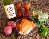Foto del paso 1 de la receta: Salmón a la barbacoa, con hierbas aromáticas #caminodesabores
