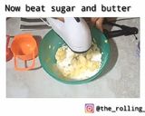 A picture of step 1 of Coconut cookies.