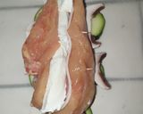 Une image de l'étape 5 de Poulet farci en papillote.