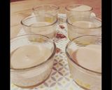 Une image de l'étape 2 de PANNA COTTA croustillante à la mangue et amandes parfumée à la vanille.
