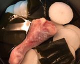 Hình bước làm 1 của món Canh Kim Chi