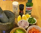 รูปขั้นตอนการทำที่ 2 ของ กุ้งคาจันกับกัวคามัวเอ (Cajun Shrimp with Guacamole)