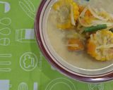 Foto langkah ke 4 dari resep Sayur pepaya muda berkuah santan.