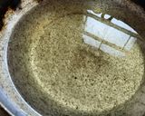 A picture of step 6 of Aamras aur Poori.