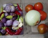 Foto langkah ke 1 dari resep 86. Pindang Cumi Bumbu Kukus Pedih (pedas gurih).