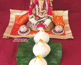 A picture of step 8 of Ukadiche Modak - Steamed Rice Flour Dumplings Stuffed With Coconut Jaggery Sweet Mixture.