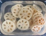 Hình bước làm 1 của món Tôm viên củ sen