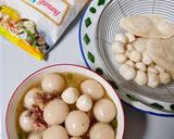 Foto langkah ke 9 dari resep Baso Aci Kuah Bening.