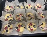 Foto del paso 8 de la receta: Muffins de Frambuesas y Arándanos ¡Sin Gluten y Sin Lactosa!