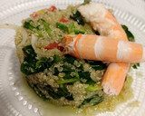 Foto del paso 9 de la receta: Ensalada de quinoa con langostinos