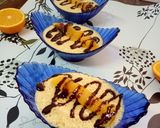 A picture of step 4 of #Team Contest#Team Peaches# Italian Desserts# orange souffle.