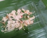 Foto langkah ke 3 dari resep Pepes Tahu Sayur Jamur Enoki.