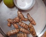 લીલી હળદર નું સલાડ(lili haldar nu salad in gujarati) રેસીપી સ્ટેપ1ફોટો