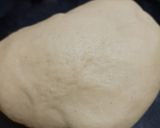 A picture of step 3 of Urad dal appalam or papad.