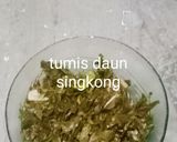 Foto langkah ke 4 dari resep 263. Tumis Daun singkong (ubi).