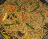 Stir fry pasta recipe step 4 photo