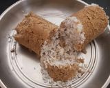 A picture of step 9 of Wheat and hand pound rice puttu.