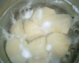 Foto del paso 4 de la receta: Lomos de Bacalao a Baja Temperatura en Crema de Cúrcuma y Trufa en Salsa de P.X. y Pil Pil