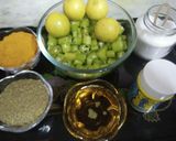 A picture of step 5 of Mirchi ka aachar.