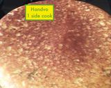 A picture of step 6 of Handvo.