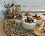 Foto del paso 3 de la receta: Yogurt de manzana 🍎 y canela con crujiente de avena y miel en panificadora Lidl