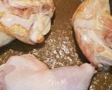 A picture of step 1 of WA Braised Chicken.