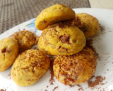 A picture of step 7 of Chocolates and Nuts cookies.