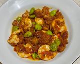 Foto langkah ke 8 dari resep Sambal Udang Petai Tempe.