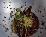A picture of step 8 of Moong Dal Dhokla.