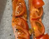 Une image de l'étape 3 de Pavé de saumon mozzarelle à l’italienne.