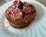 Foto del paso 4 de la receta: Hot cakes de fresa🍓