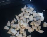A picture of step 3 of Apple crisp #seasonal ingredients contest#.