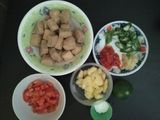 Tahu asam manis pedas
