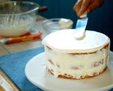 A picture of step 19 of Peach Decoration Cake (Chantilly Peche).