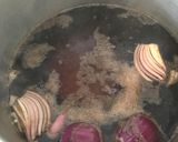 A picture of step 2 of Ham in coke.