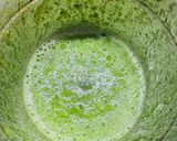 A picture of step 1 of Grapes & Mint Cooler.
