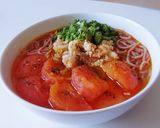 Hình bước làm 5 của món Bún GẠO LỨT nấu tôm