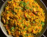 Paella, chicken, chorizo & prawns recipe step 12 photo
